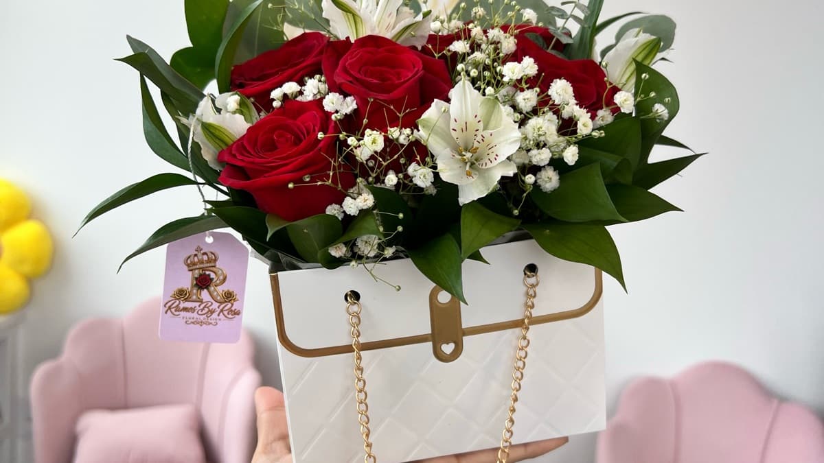 Floral Purse Arrangement