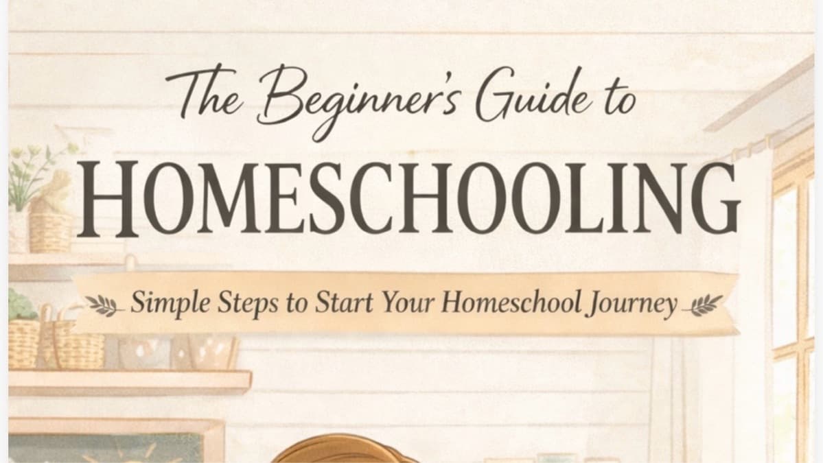 Beginner’s Guide to Homeschooling! Ebook