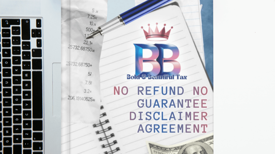 No Refund / No Guarantee Disclaimer Agreement