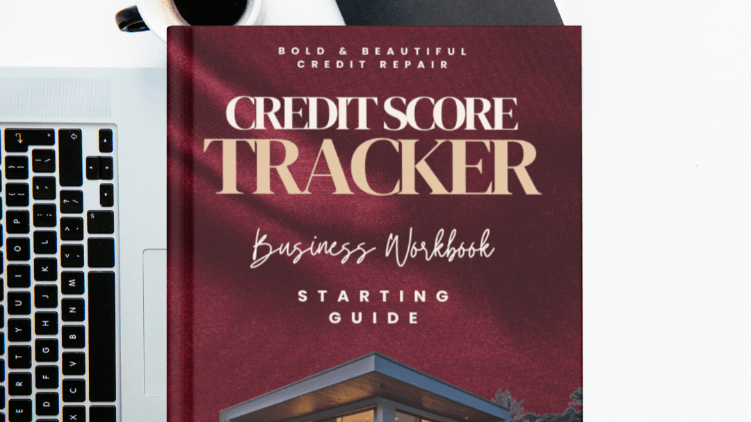 Credit Score Tracker Business Workbook – Starting
