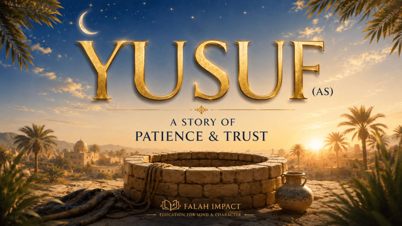 Yusuf (AS) – A Story of Patience & Trust for Kids