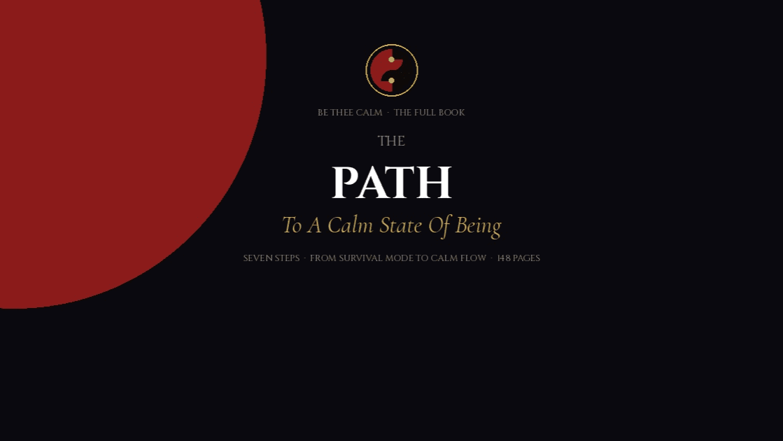            Book-The Path to a Calm State of Being