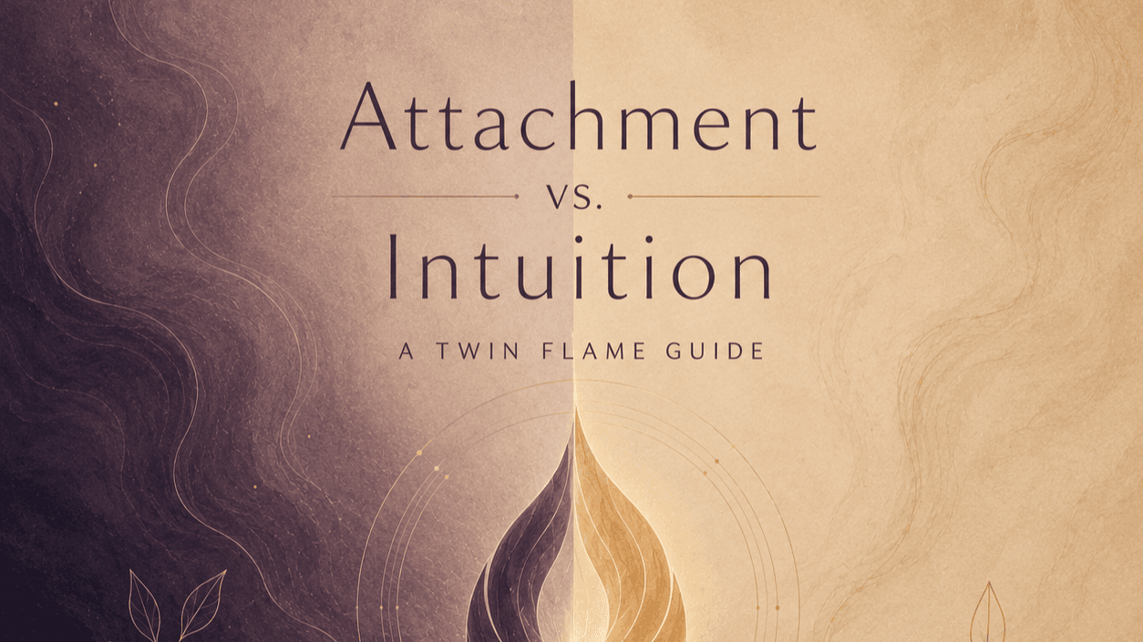 Attachment vs Intuition Twin Flame eBook