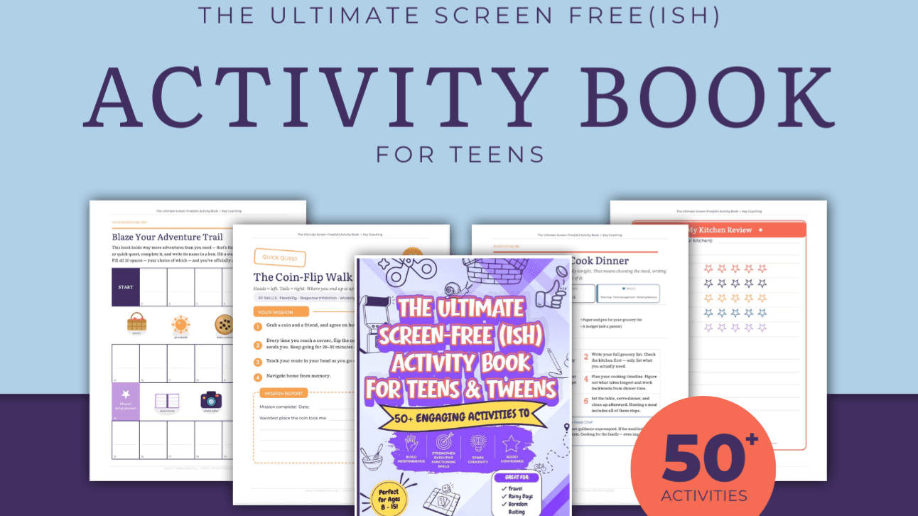 Ultimate Screen-Free(ish) Activity Book, teens