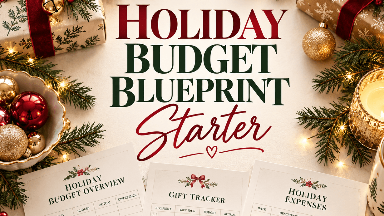 Holiday Budget Blueprint | Starter Printable
