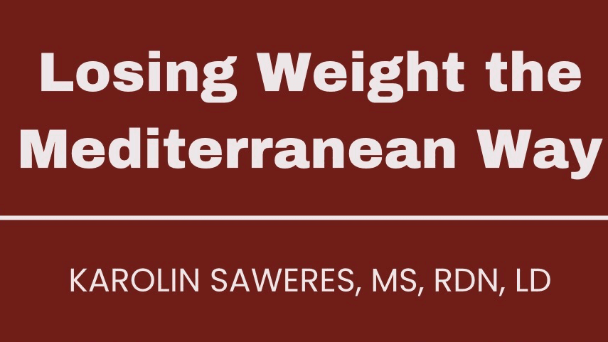 Get My eBook Losing Weight the Mediterranean Way