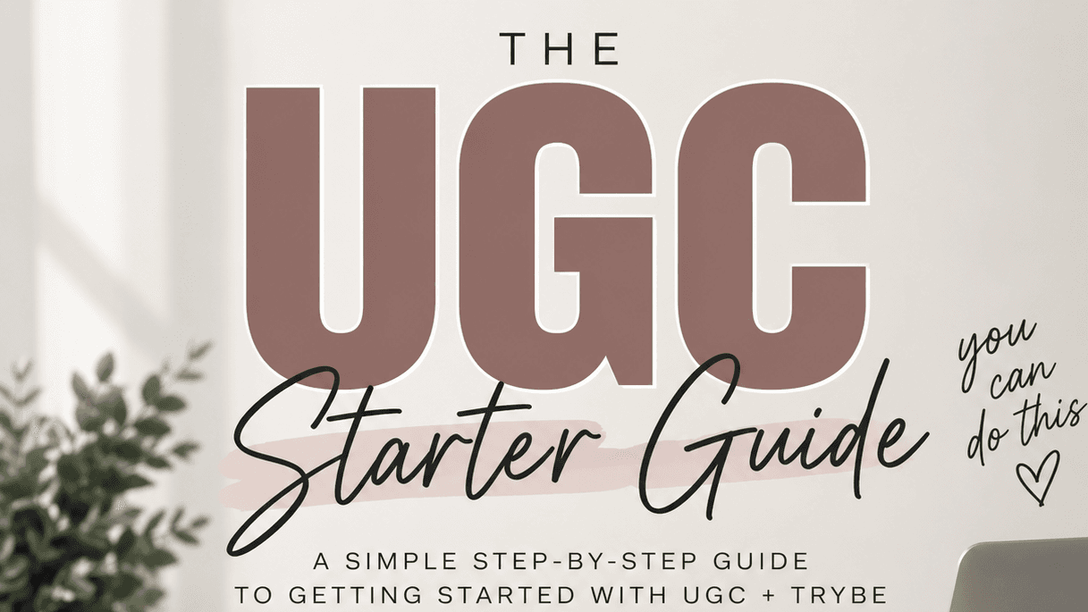 FREE UGC Starter Guide