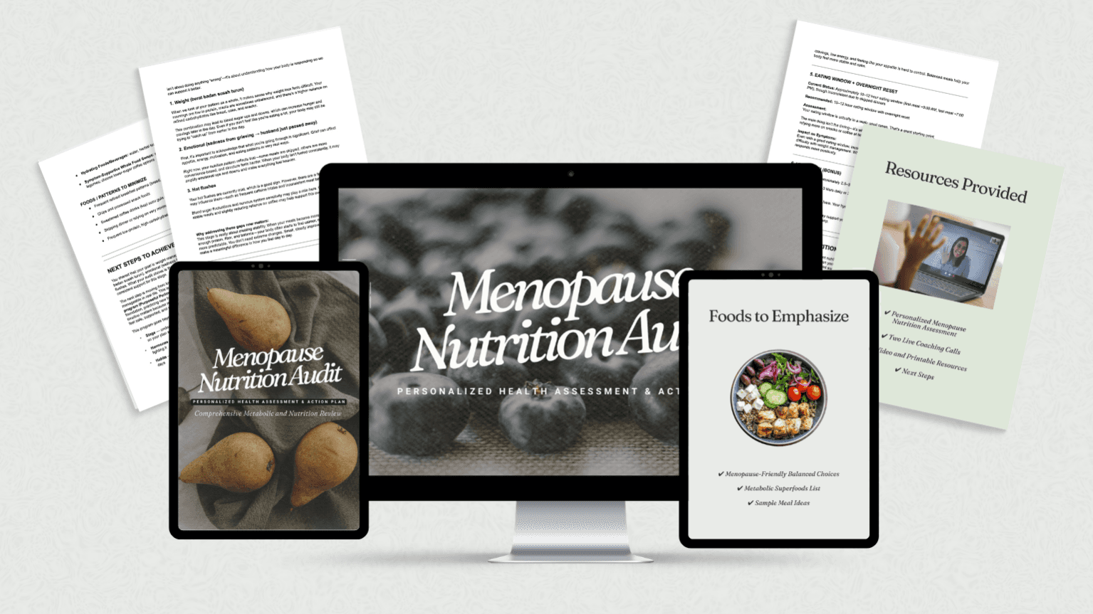 Menopause Nutrition Audit