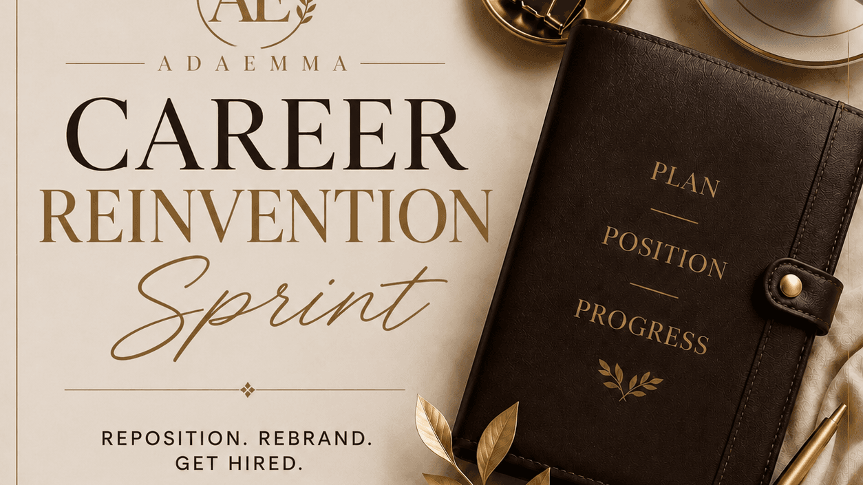 Career Reinvention Sprint 
