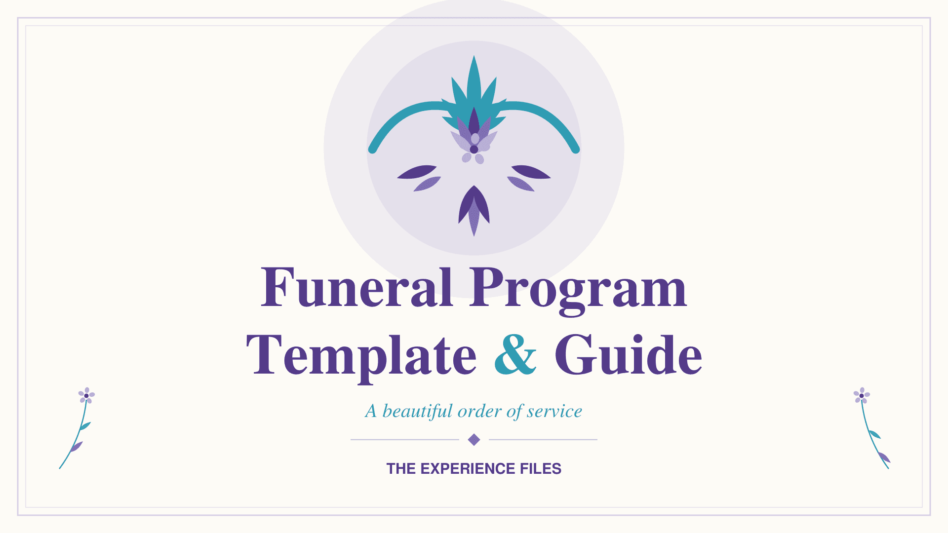 Funeral Program & Template Guide