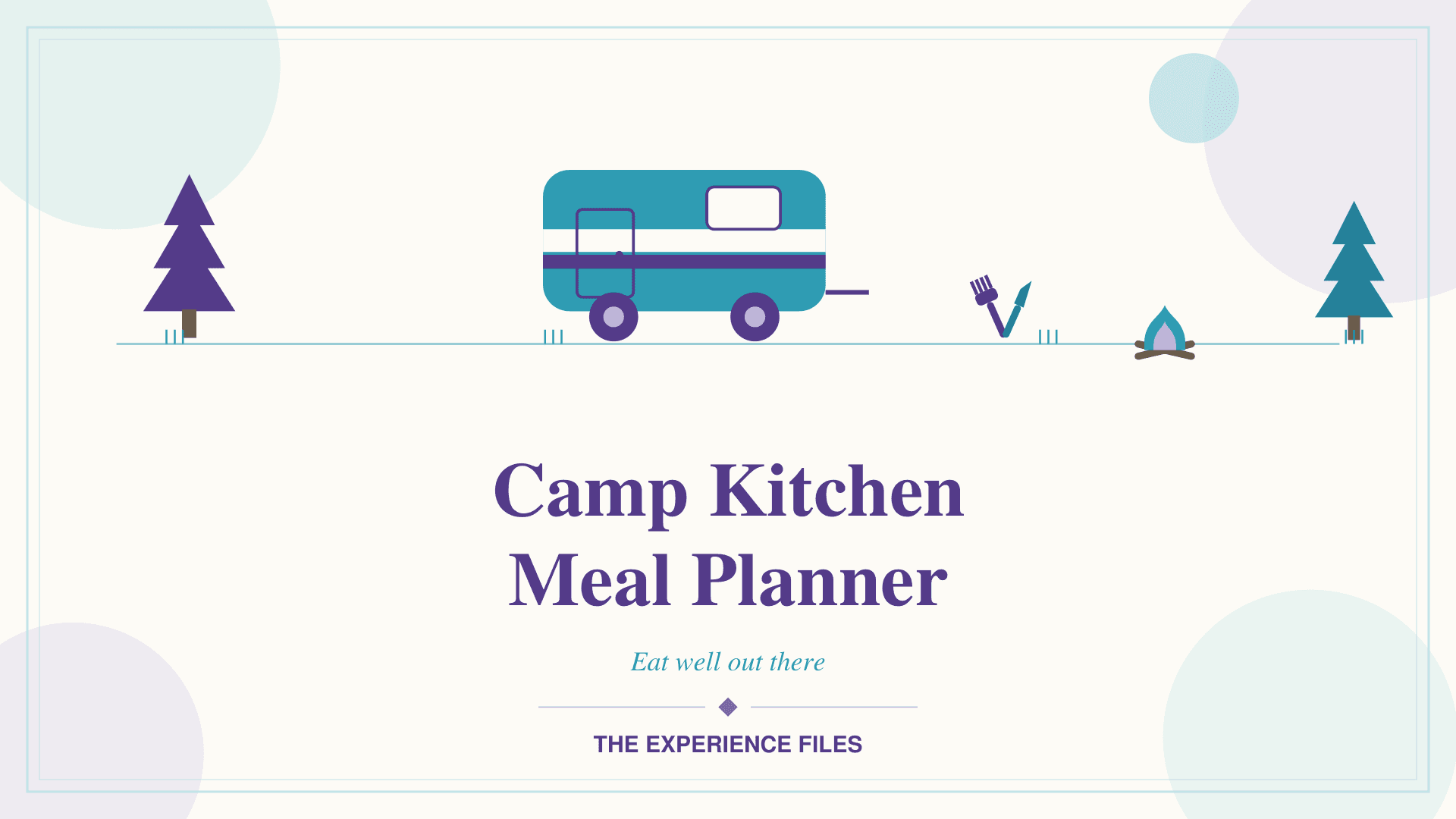 Camp Kitchen Meal Planner
