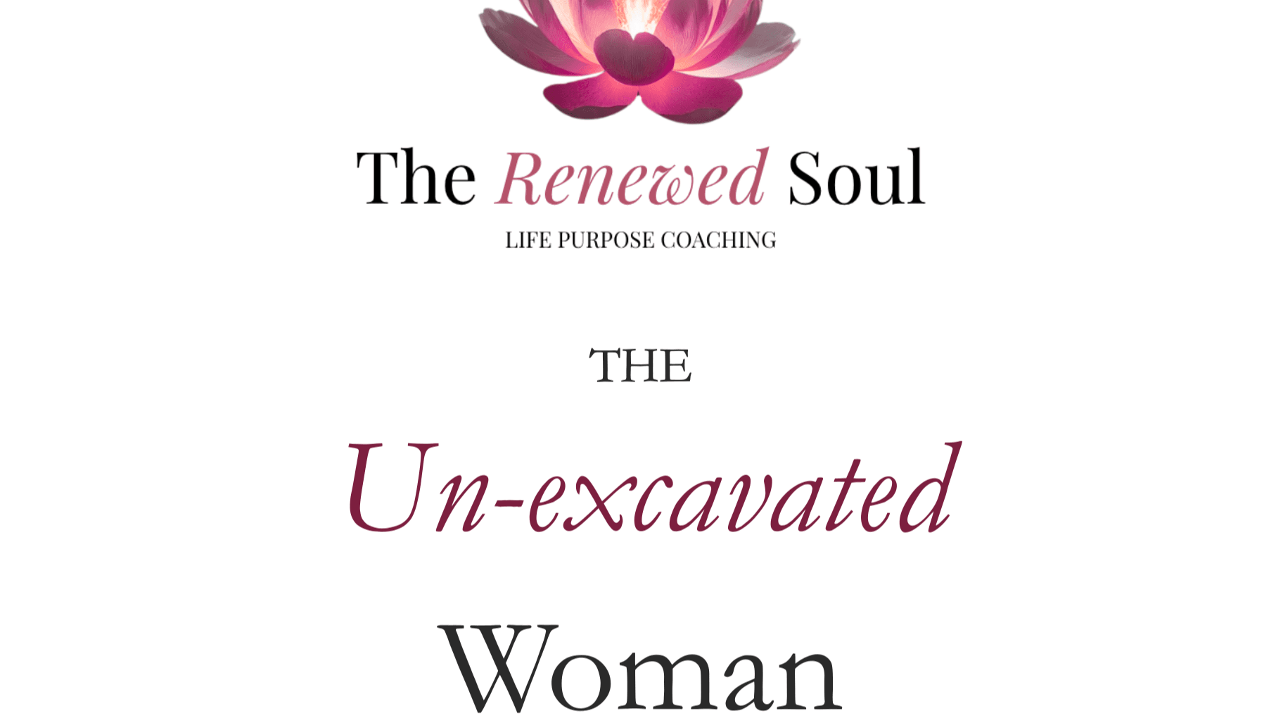 Un-excavated Woman Workbook