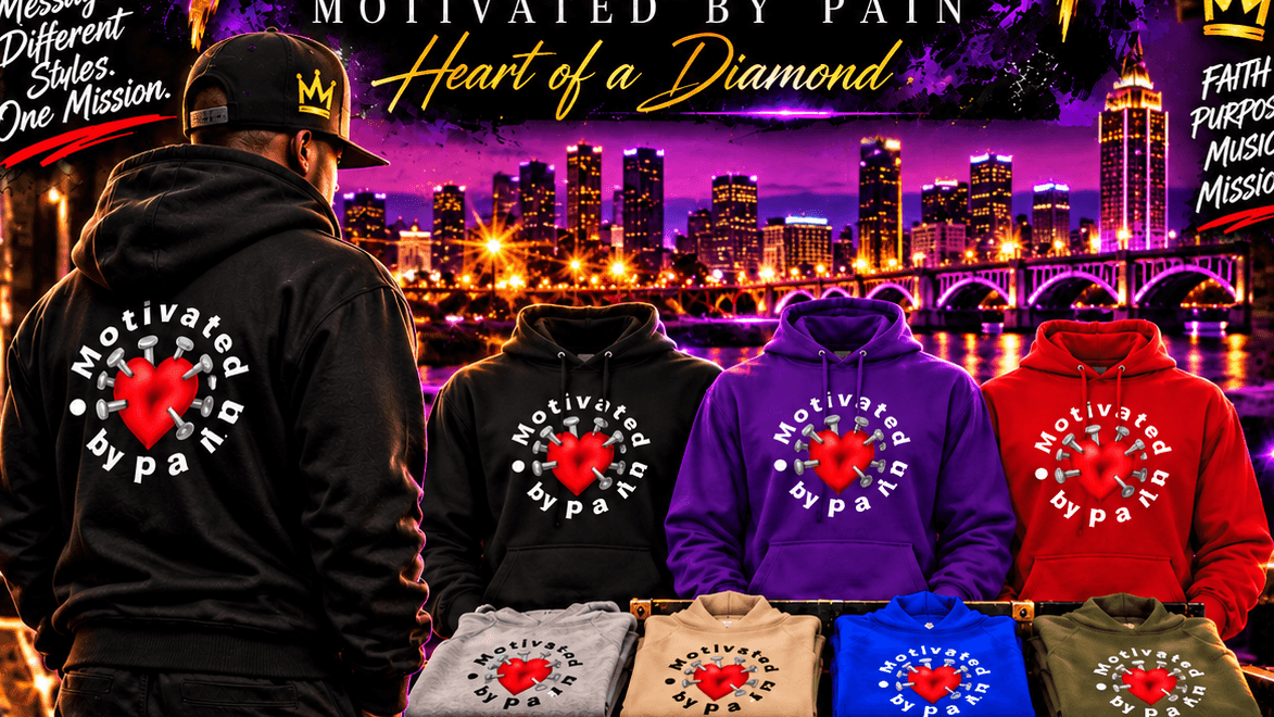 MOTIVATED BY PAIN HOODIES