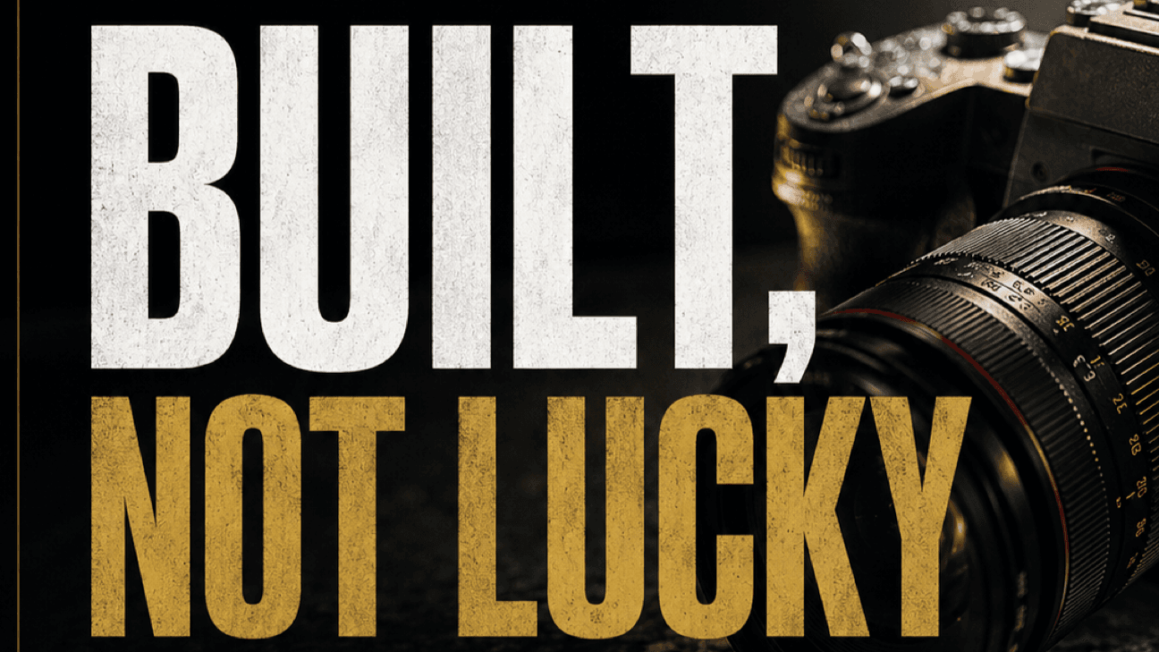 Built, Not Lucky 6-Week Mentorship Info Deck