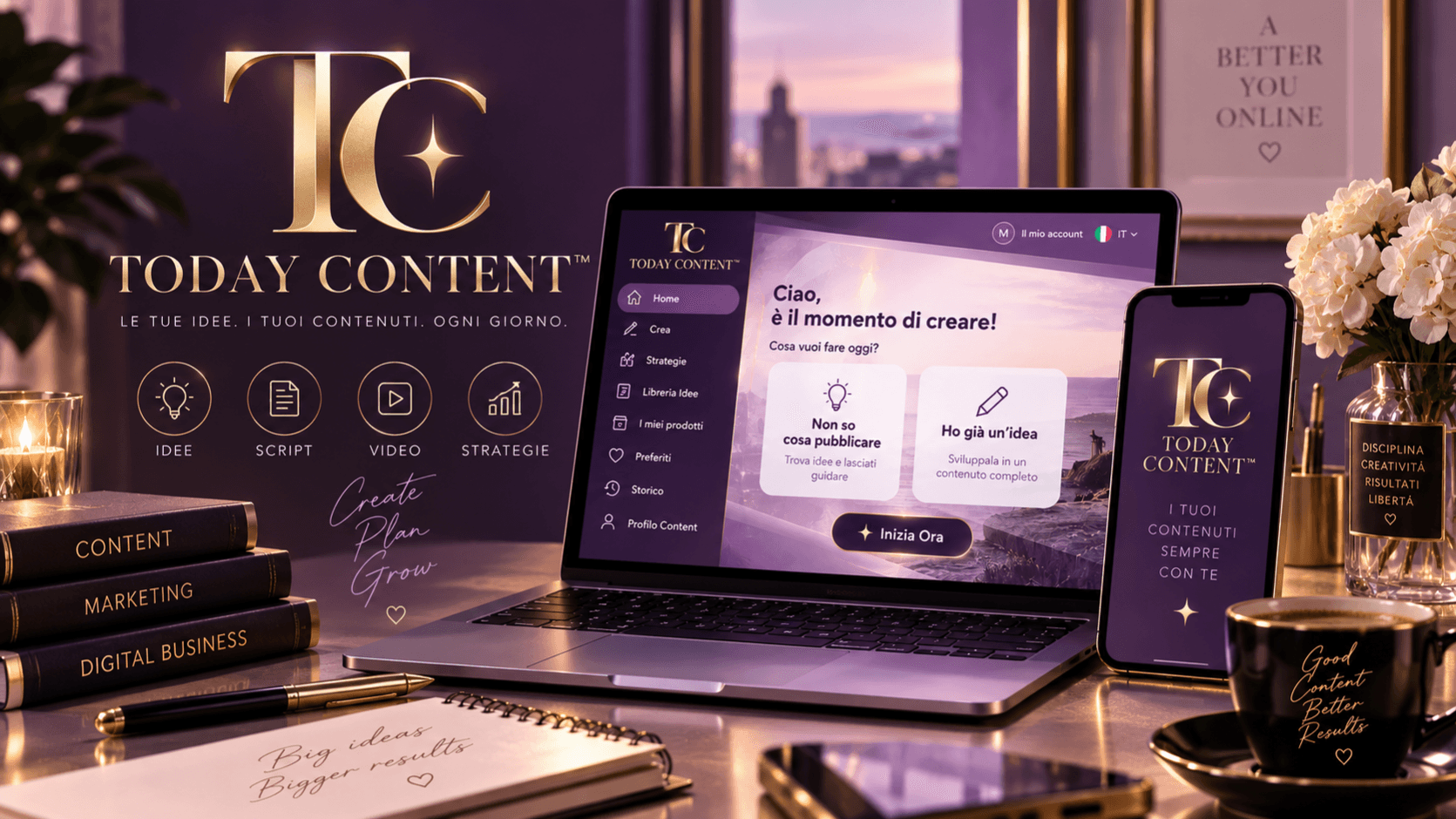 Today Content™ | Crea. Pubblica. Cresci.
