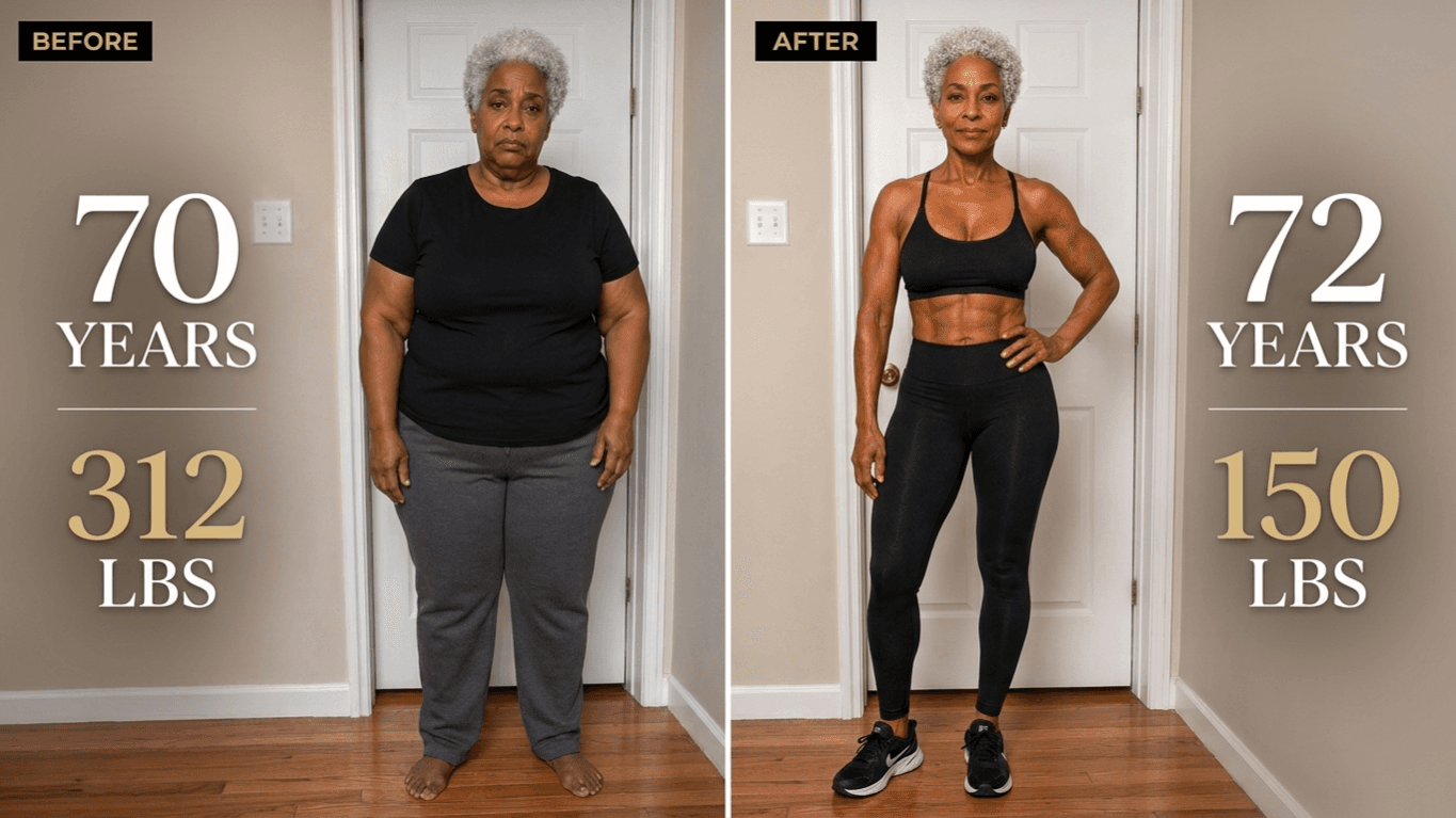 I Lost 162 lbs at 72. Here's Exactly How. 