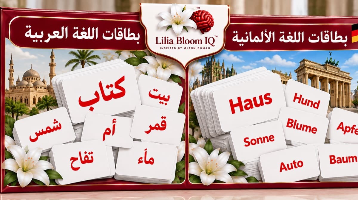 اللغة الالمانية + اللغة العربية 