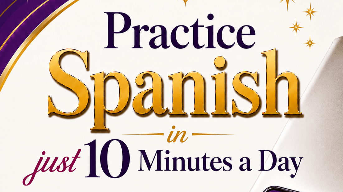 Practice Spanish in Just 10-Minutes A Day!
