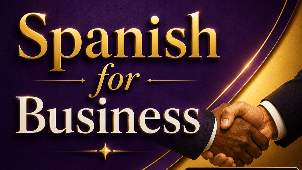 Spanish for Business Professionals Live Webinar