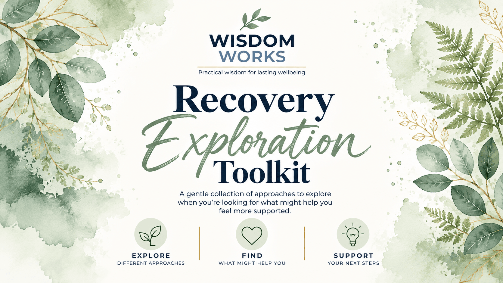 Recovery Exploration Toolkit