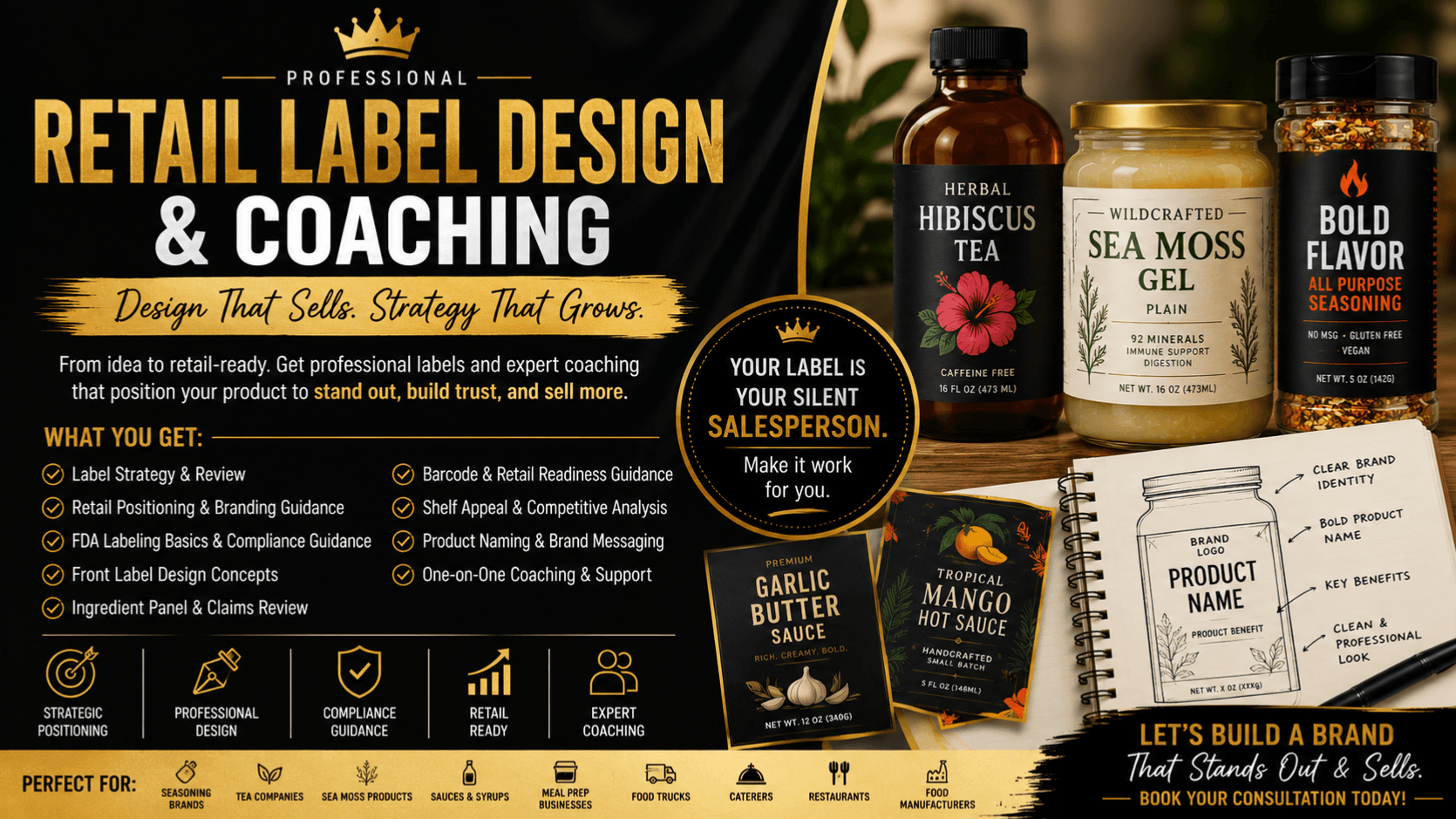 Product Label Coaching/Design 