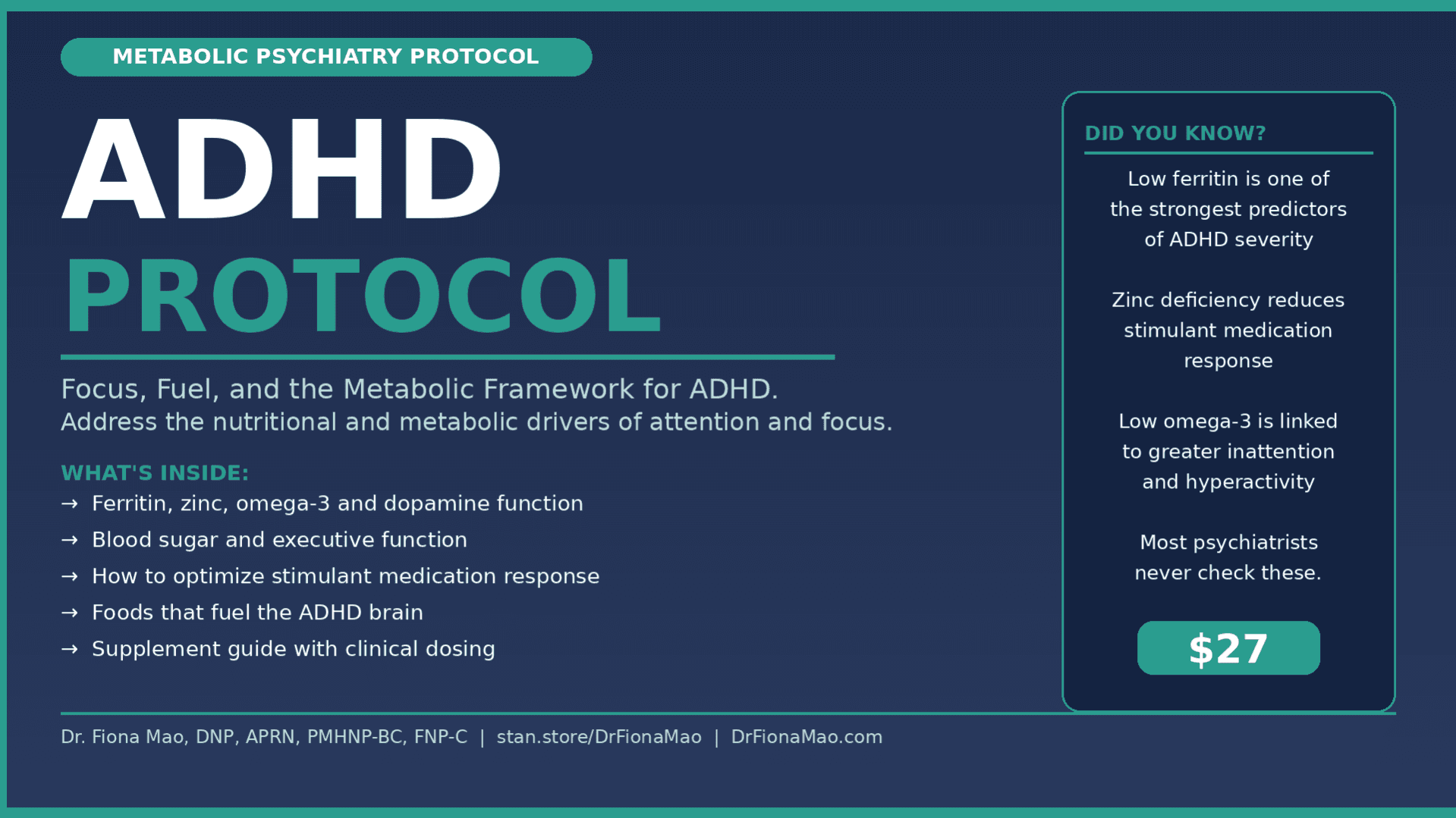 ADHD PROTOCOL