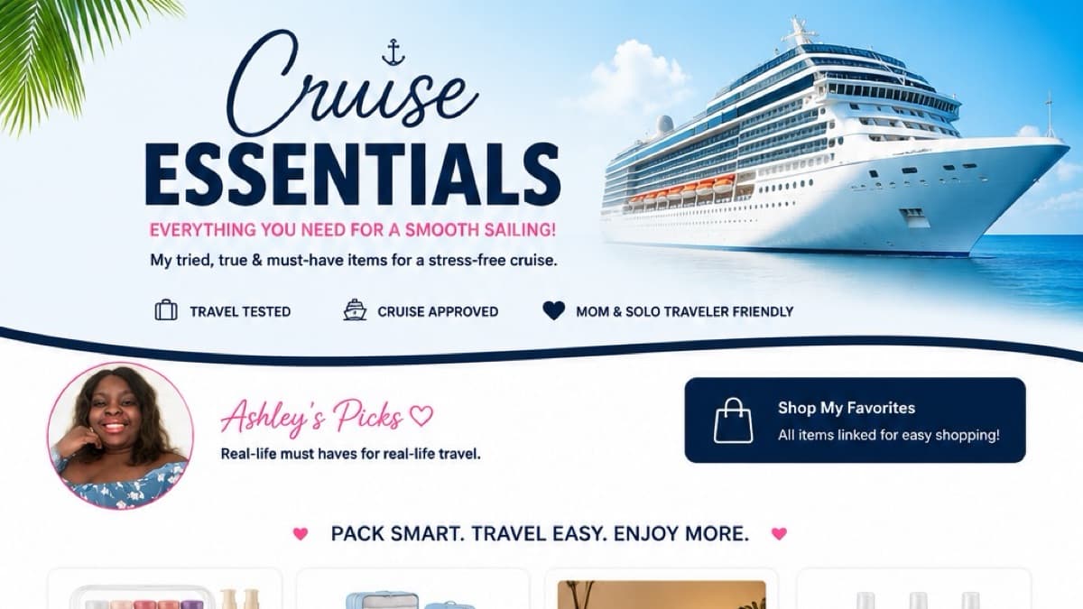 My Real-Life Cruise Essentials