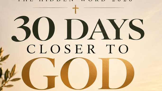 30 Days Closer to God