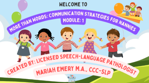 Module 1: Understanding Speech & Language