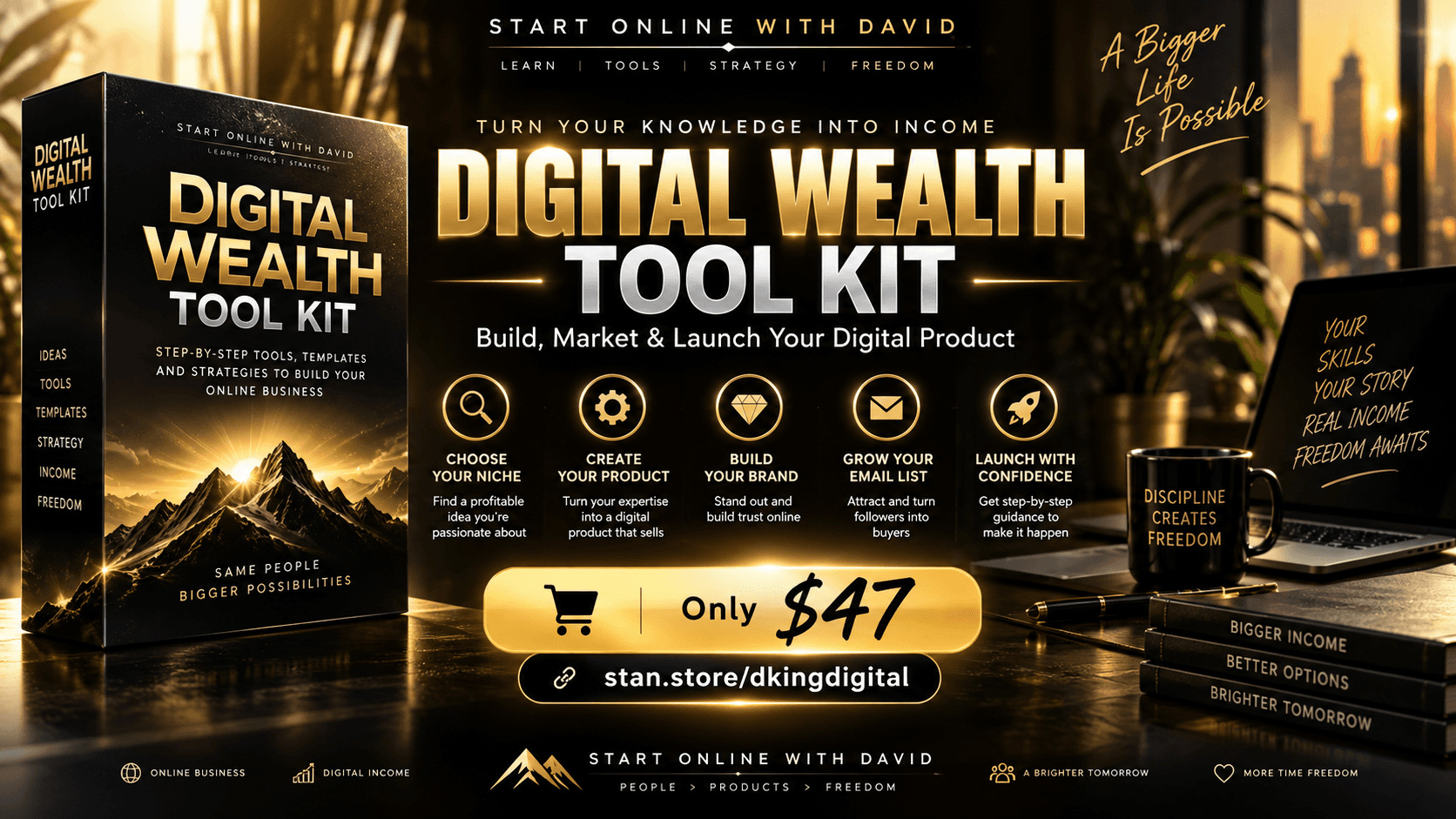 Digital Wealth Tool Kit – Build, Market & Launch