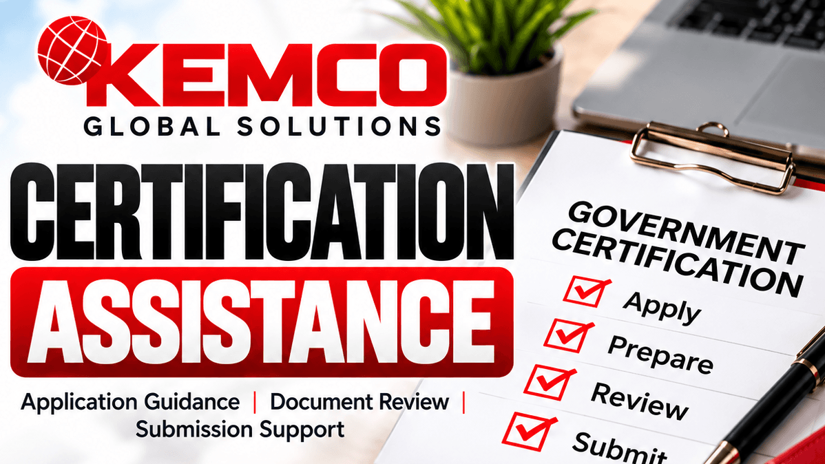 City/County Government Certification Assistance US