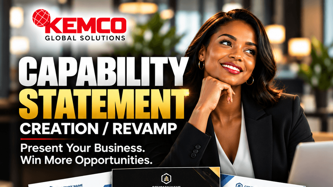 Capability Statement Creation / Revamp