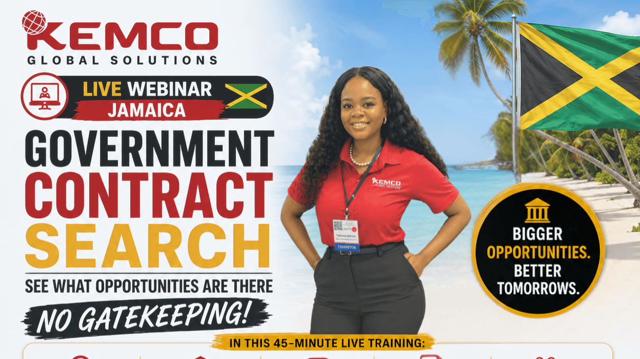 Jamaica - Government Contract Search Masterclass