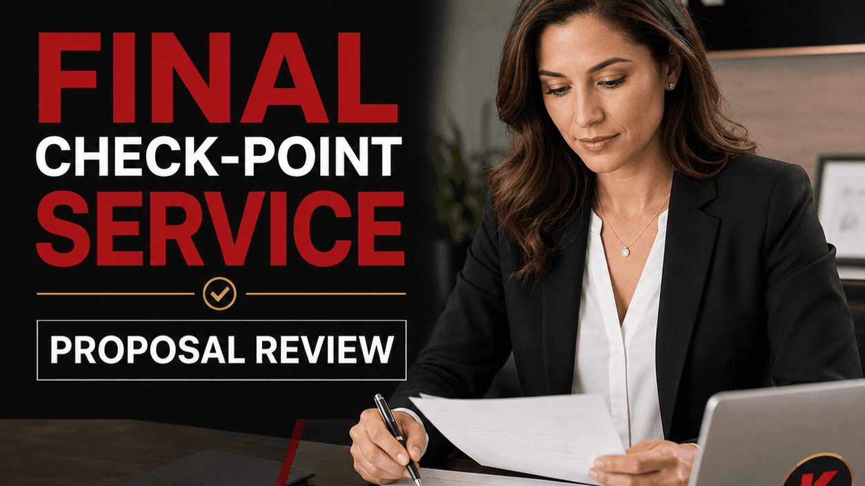Final Check-point Service - Proposal Review 