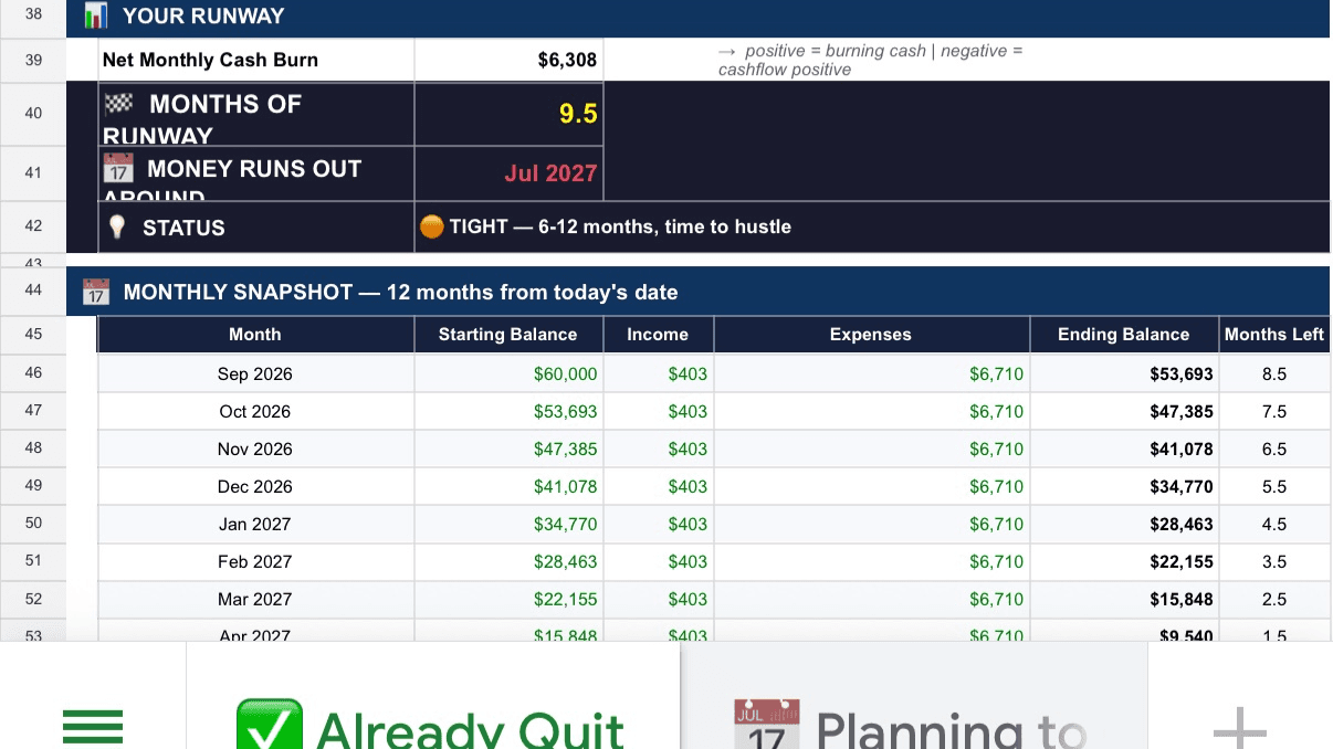 Chris Chooses Life - Runway Calculator