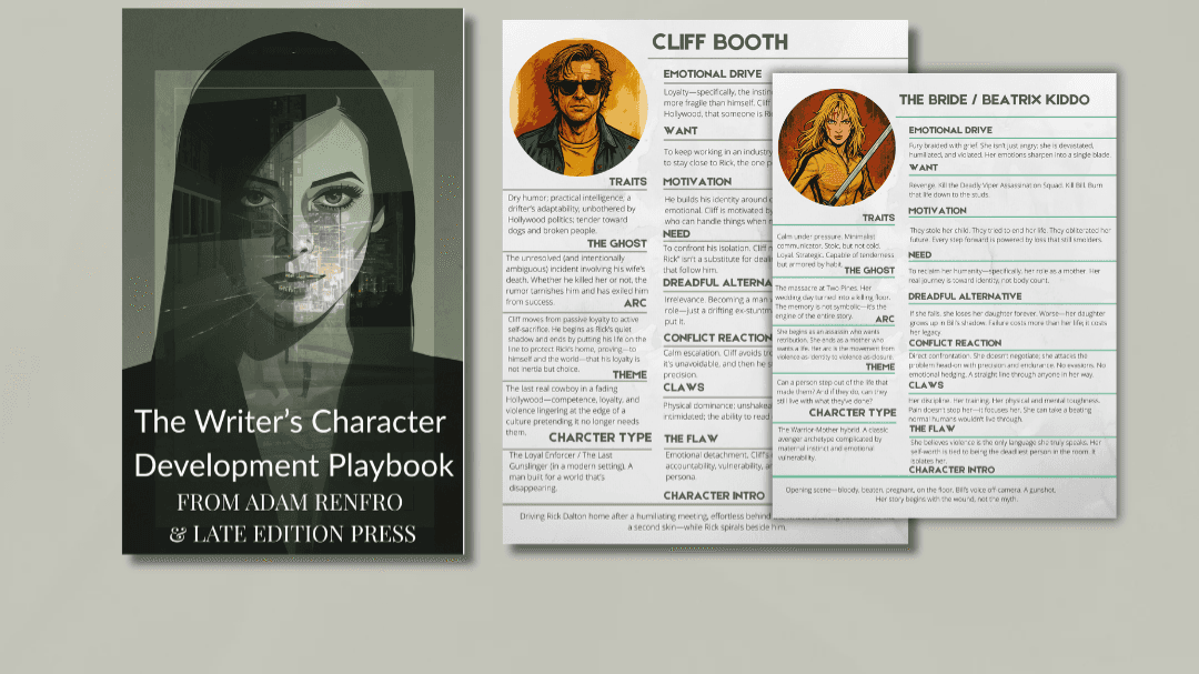 The Writer's Character Development Playbook