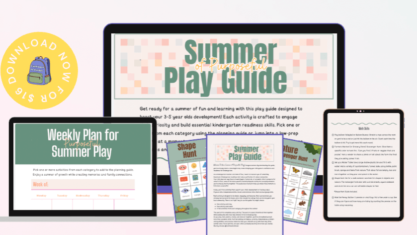 Get your Play to Learn Guide 