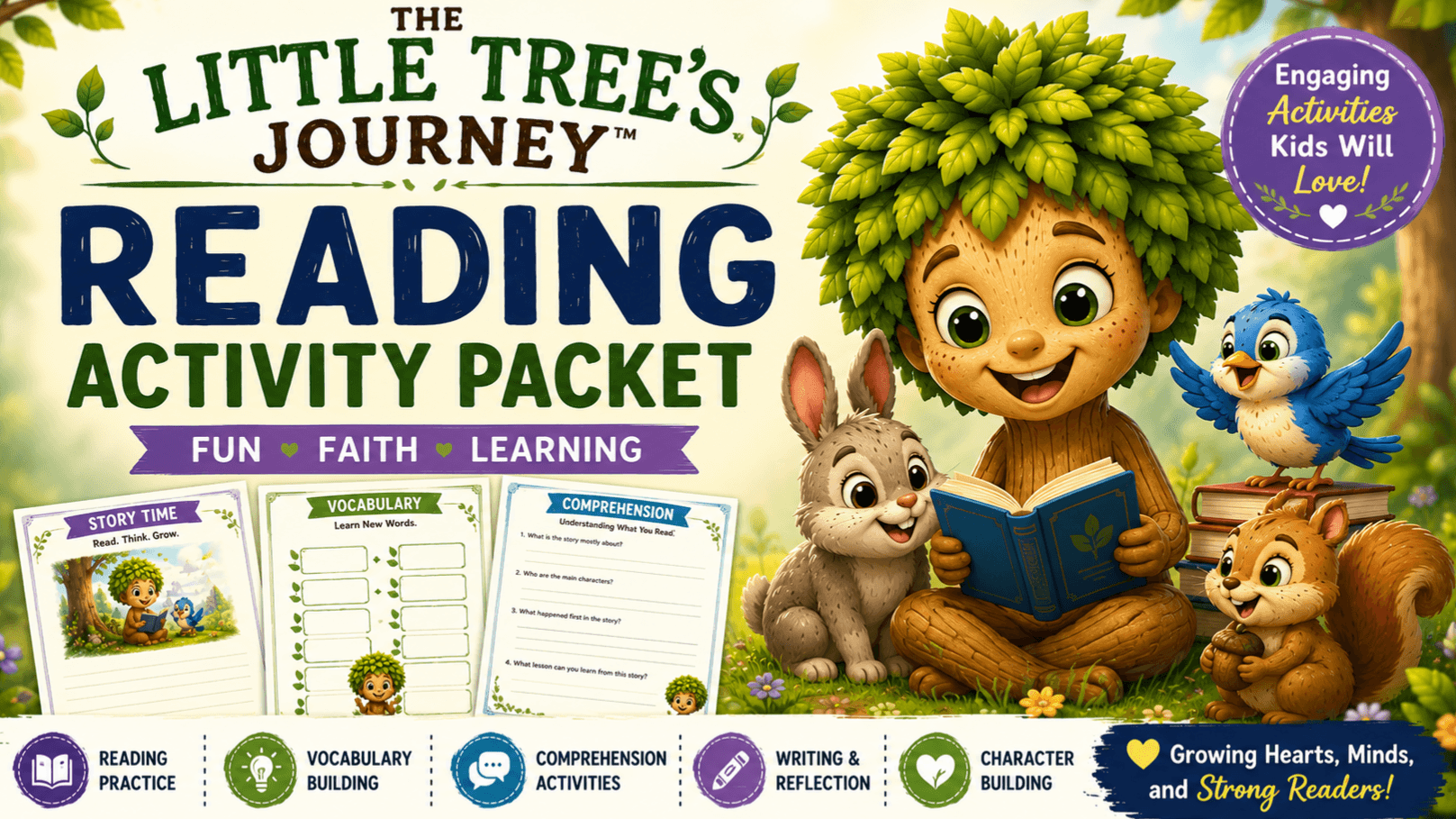 🌳 The Little Tree’s Journey™ Reading Pack