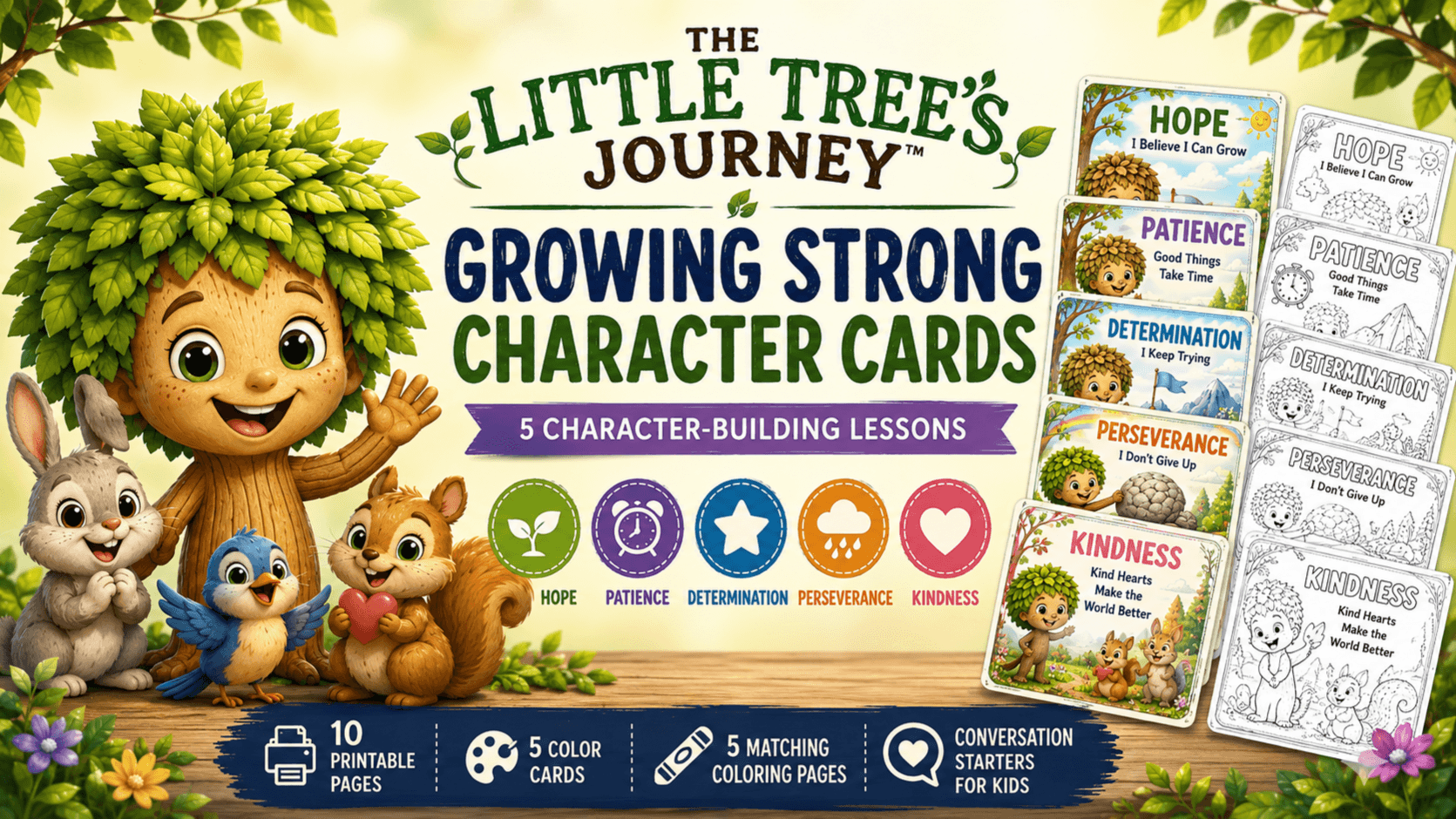 The Little Tree’s Journey™ Character Building Pack