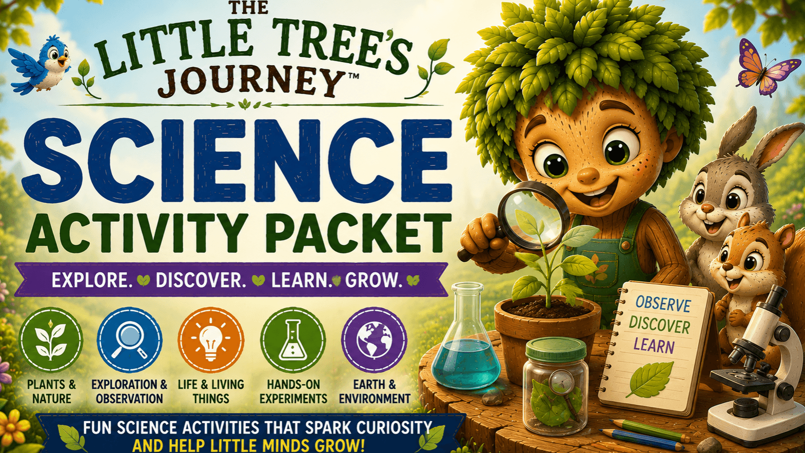 🔬The Little Tree’s Journey™ Science Pack