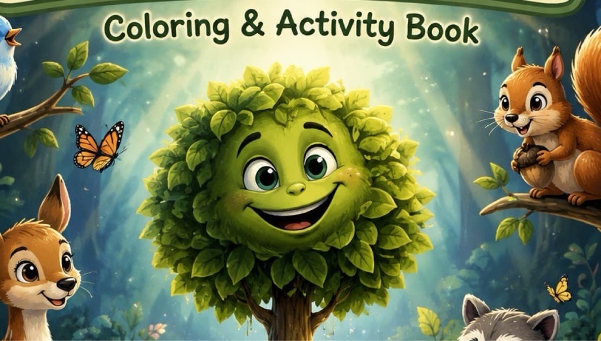 The Little Tree’s Journey™ Coloring Book