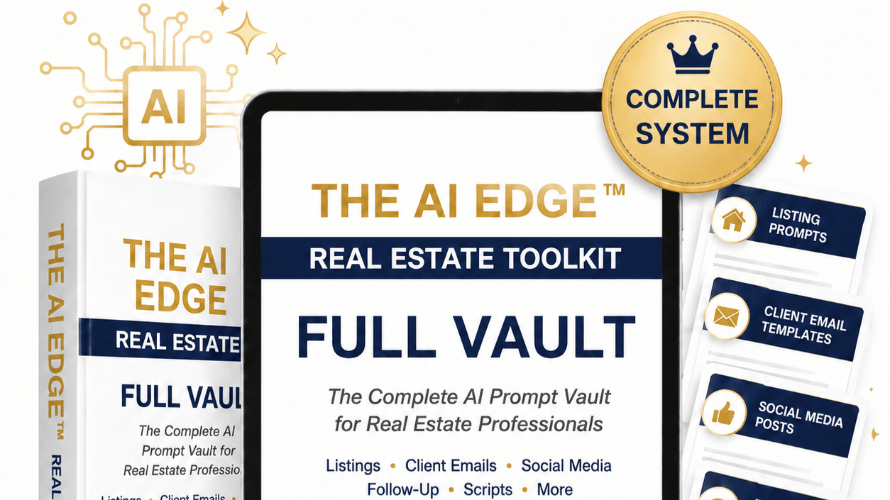Get The AI Edge™ Real Estate Toolkit — Full Vault