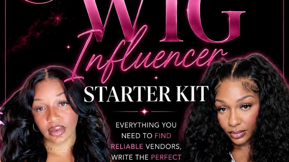 Wig influencer kit