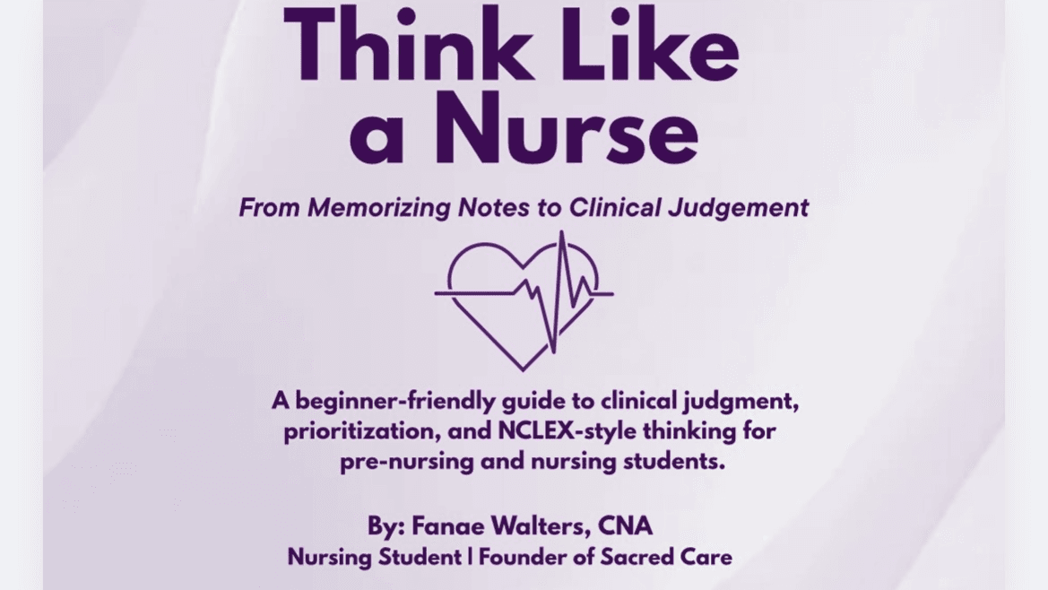 How Do I Think Like a Nurse?