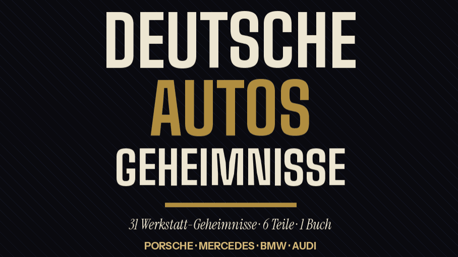 Deutsche Autos Secrets Band 01