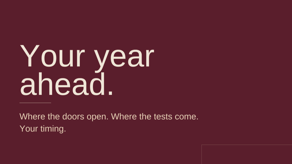 What Is Your Next Year Trying to Bring You? | $97