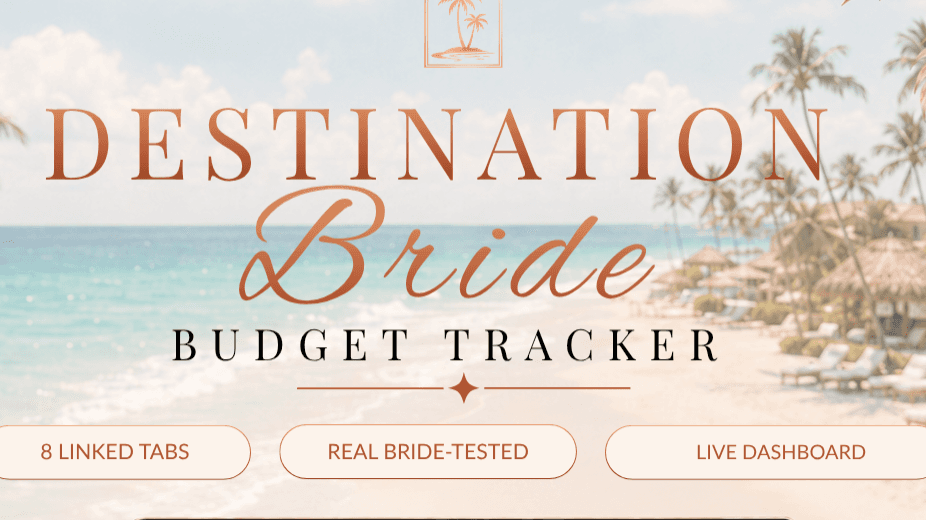 The Destination Bride Budget Tracker