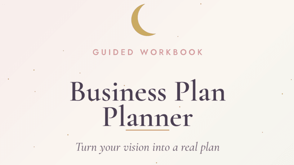 The Business Plan Planner