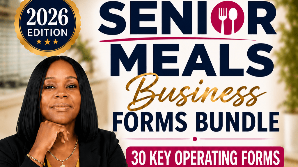 30 Forms Bundle for Senior Meals Business
