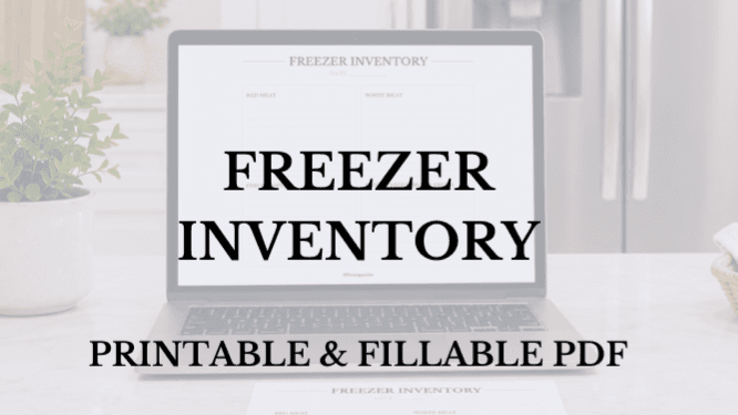 Freezer Inventory